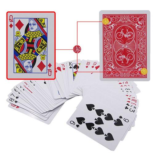 Cartes À Jouer De Poker Marquées Secrets, Jouets Magiques Transparents, Tours De Magie Simples Mais Inattendus