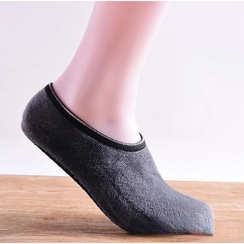 Chaussettes De Sol En Velours Pour Enfants, Couvre-Chaussures Antidérapantes, Pour Garçons Et Filles