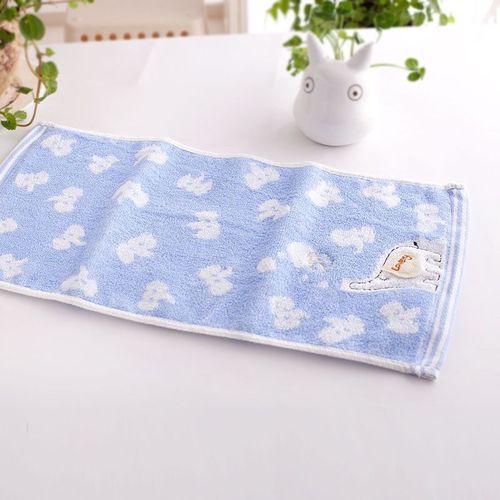 Serviette De Bain En Coton Pour Enfant, 25x50cm, Serviette À Main, Vente En Gros, Nettoyage Du Visage Pour Bébé, Bain D'extérieur, Haute Qualité