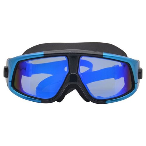 Lunettes De Natation Confortables En Silicone, Grande Monture, Anti-Buée Uv, Masque De Natation Pour Adultes, Étanche