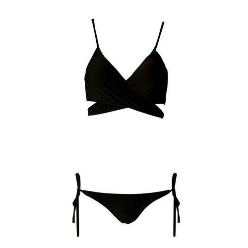Maillot De Bain Pour Femmes, Couleur Unie, Fendu, Couleur Pure, Confortable, Frais, À La Mode, Sexy, Vêtements De Plage
