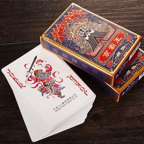 Jeu De Cartes De Poker De Style Chinois, Jeu De Société De Culture Traditionnelle Chinoise, 1 Ensemble
