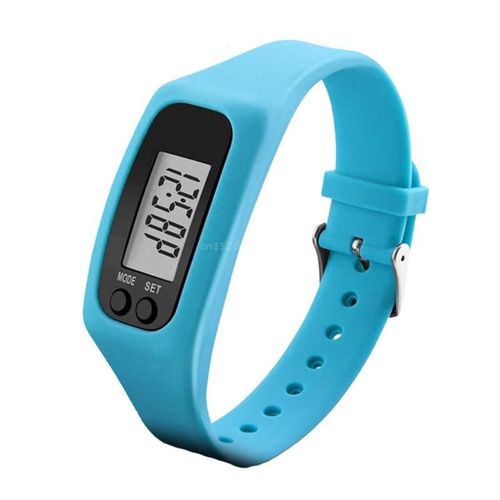 Montre De Fitness Avec Podomètre, Fonctionnement Simple, Marche, Course À Pied, Combustion De Calories Et Comptage Des Pas