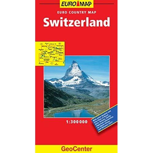 Switzerland Geocenter Euro Map (Geocenter Euro Maps)