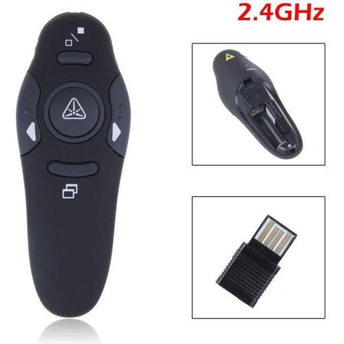 Telecommande Ordinateur Powerpoint, 2.4GHz USB Télécommande
