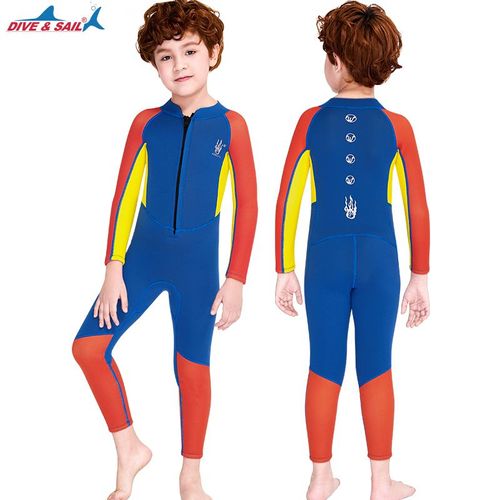 Combinaison De Plongée Complète En Néoprène Pour Enfants, 2.5 Mm, Pour Garçons Et Filles, Cover-Up Pour La Plage, 2021