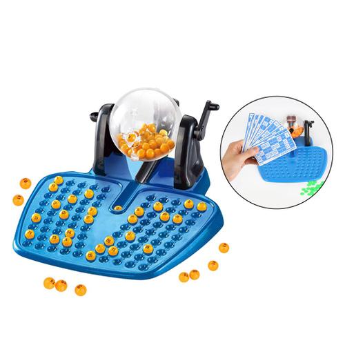 Grand Jeu De Loto À Cage Rotative Pour Adultes Et Enfants, Jouet Éducatif De Société Pour Fête En Famille, Cadeau D'anniversaire, 3 Ans Et Plus, Nouveauté