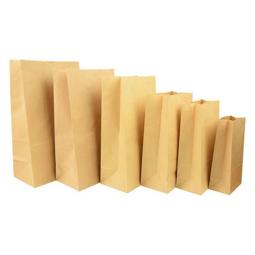 Papier Cadeau ,Kraft-29.8x15.5x10cm--Sacs Cadeaux En Papier Kraft 50 Pièces, Emballage Pour Biscuits, Bonbons, Aliments, Cookies, Pa