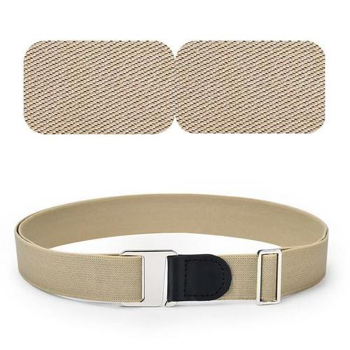 Ceinture De Maintien De La Chemise Pour Femme Bretelles Élastiques Ajustables Porte-Jarretelles Pour Homme Porte-Jarretelles Pour Femme Bretelles De Maintien De La Chemise Kaki B