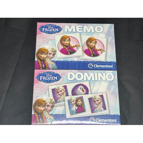 Jeux De Memo + Domino - La Reine Des Neiges
