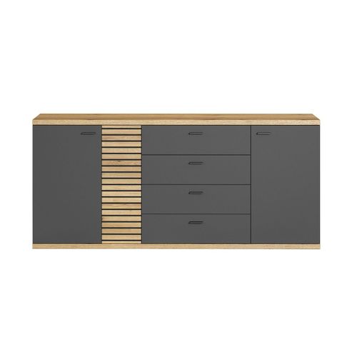 Buffet 3 Portes Et 3 Tiroirs L186 Cm
