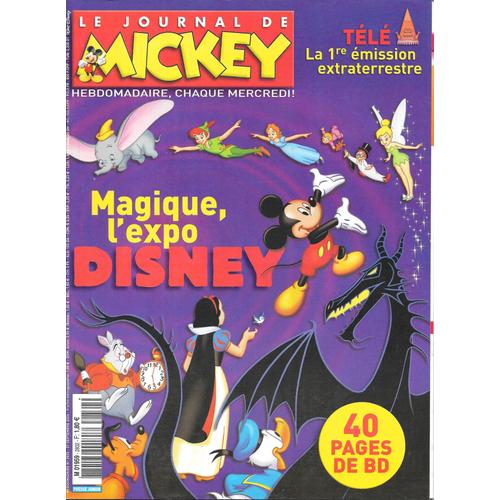 Le Journal De Mickey N° 2832 (27/09/2006) - Sidney Govou / Poster High School Musical - 80 Pages