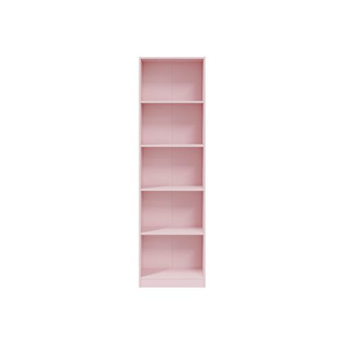 Bibliothèque 52x25x180 Cm Rose