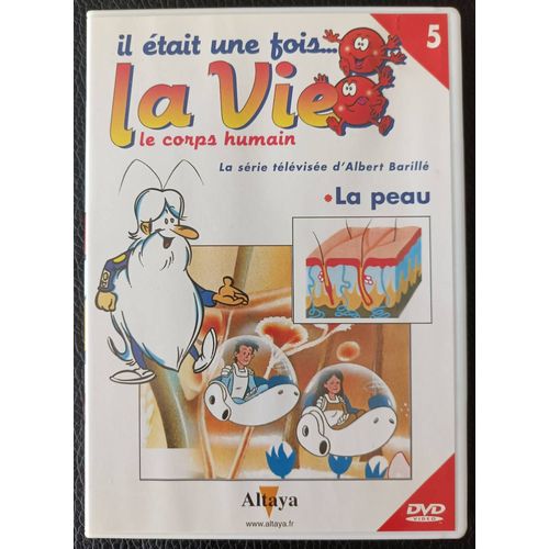Il Était Une Fois La Vie - Le Corps Humain - N°5 - La Peau - Dvd Altaya - Série Tv