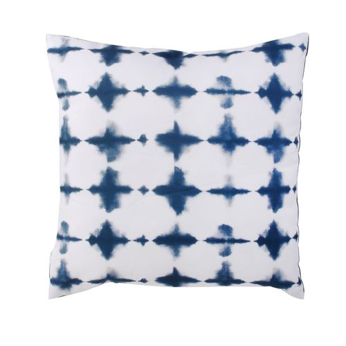 Coussin De Jardin Design Bord De Mer Azur - L. 40 X L. 40 Cm - Blanc