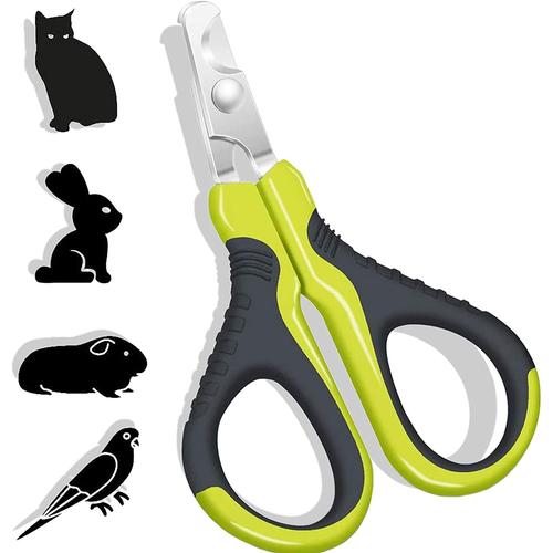 Chat Coupe-Ongles Les Ciseaux, Ciseaux À Ongles En Acier Inoxydable Pour Les Chats, Chiens, Lapins, Des Oiseaux Et Petits Animaux