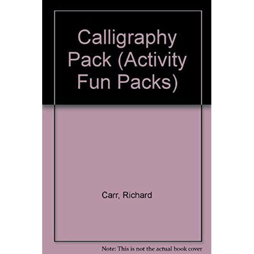 Calligraphy Pack (Activity Fun Packs)