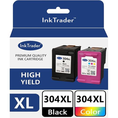 HP 304 Lot de cartouches d'encre 3JB05AE Noir/tricolore