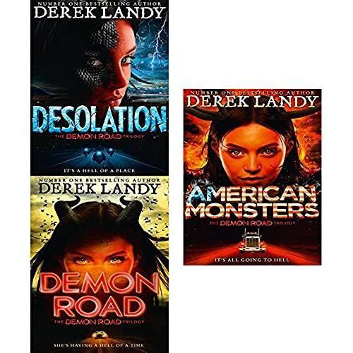 Derek Landy Demon Road Trilogy Series 3 Books Collection Set