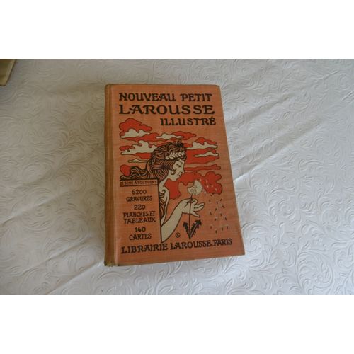 Dictionnaire Ancien ( 1936 ) Nouveau Larousse Illustré 6200 Gravures - 220 Planches Et Tableaux - 140 Cartes