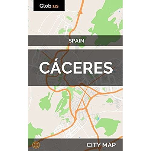 Cáceres, Spain - City Map