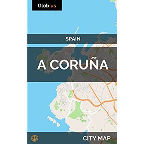 A Coruña, Spain - City Map