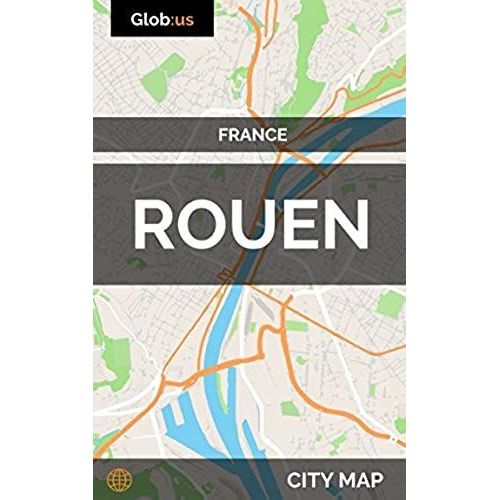 Rouen, France - City Map