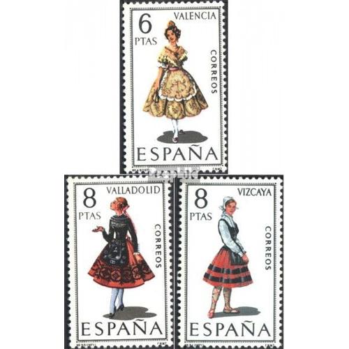Espagne 1909,1910,1911 (Édition Complète) Neuf 1971 Costumes