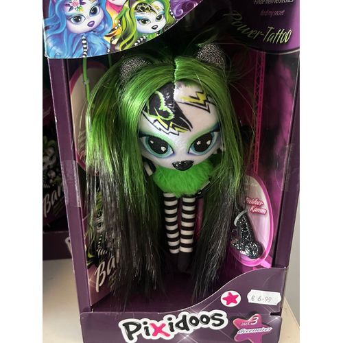 Nici Pixidoos Bami La Poup?E 20 Cm, Bo?Te Cadeau Avec Kit Tatouage Enfants, Peigne Et Bracelet D'amiti? ? Poup?Es Styl?Es Aux Cheveux Color?S ? Peluche Doudou ? C?Liner, Jouer, Coiffer, Collectionner