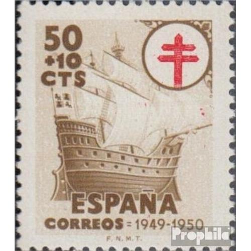 Espagne 972 (Complète Edition) Neuf Avec Gomme Originale 1949 La Tuberculose