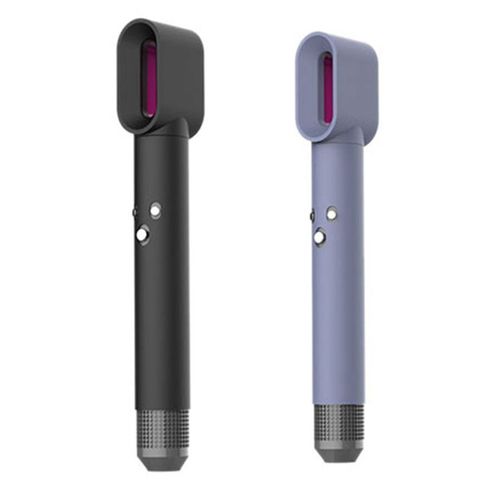 Housse de protection 2 pièces pour Dyson Airwrap Styler et accessoires de sèche-cheveux pré-coiffés housse de protection pour sèche-cheveux, noir et lavande
