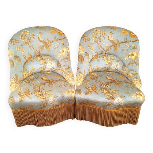 Fauteuil Crapaud Poque Napolon Iii Marron