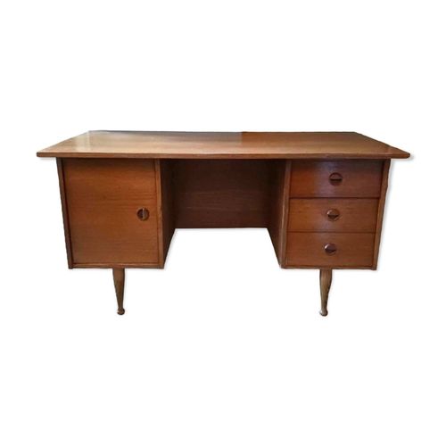 Bureau Scandinave Annes 50 Trs Bon Tat Marron