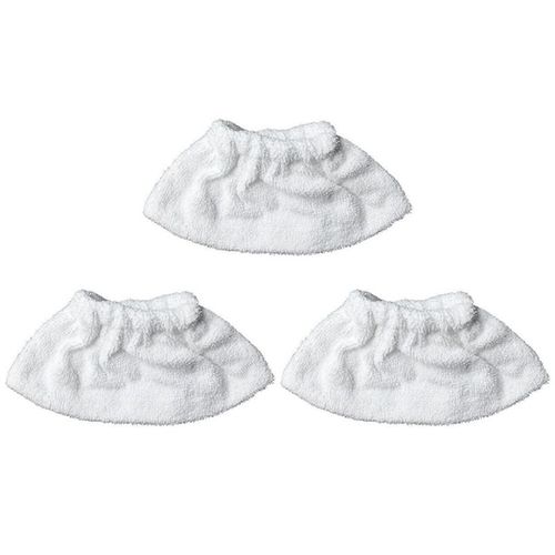Couvercle De Tête De Brosse Ad-3pcs Coton, Accessoires De Partie De Nettoyeur À Vapeur Pour Karcher Sc2 Sc3 Sc4 Sc5