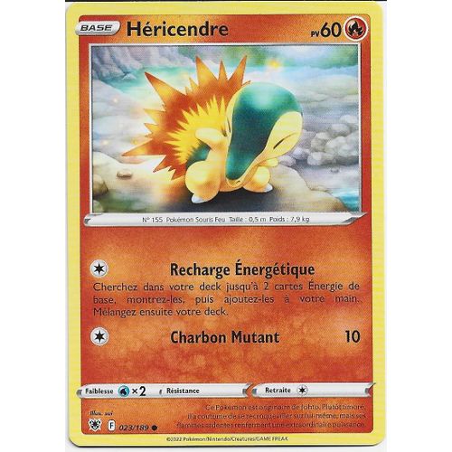 Hericendre Reverse 023/189 - Eb10 - Astres Radieux - Vf