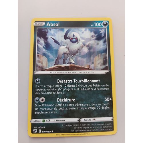 Absol - 097/189 - Holo - Astre Radieux