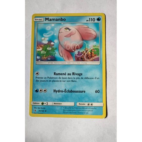 Mamanbo 36/145-N°594 Pokémon Soigneur
