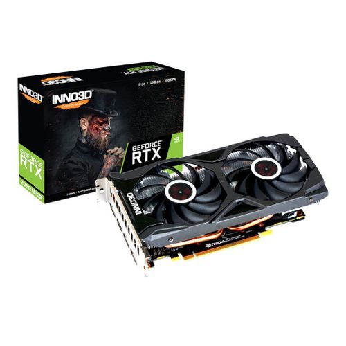 Inno3D GeForce RTX 2060 Super Twin X2 OC - Carte graphique - GF RTX 2060 SUPER - 8 Go GDDR6 - PCIe 3.0 x16 - HDMI, 3 x DisplayPort