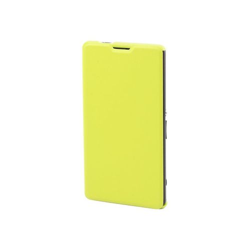 Muvit Easy Folio Seeaf0004 - Coque De Protection Pour Téléphone Portable - Citron Vert - Pour Sony Xperia Z1 Compact