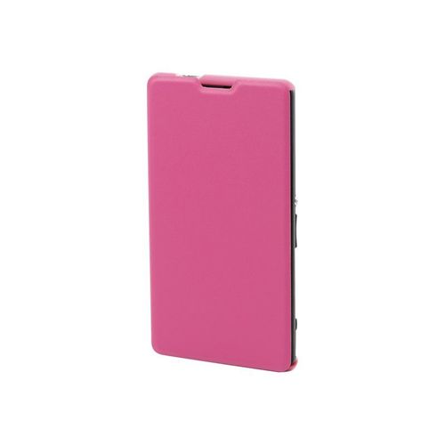 Muvit Easy Folio Seeaf0003 - Coque De Protection Pour Téléphone Portable - Rose - Pour Sony Xperia Z1 Compact