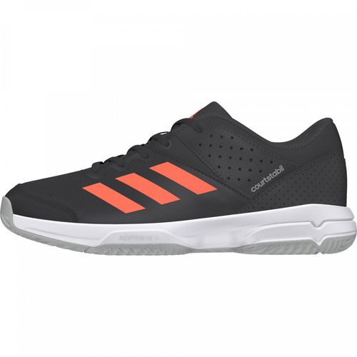 Chaussures Adidas Enfant Court Stabil Gris Foncé / Rose