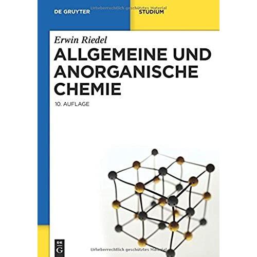 Allgemeine Und Anorganische Chemie (De Gruyter Studium)