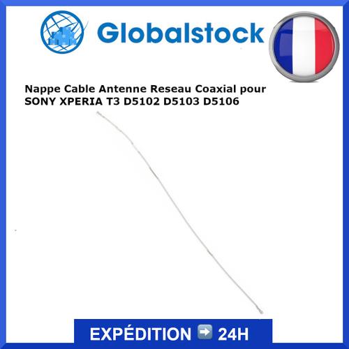 Nappe Cable Antenne Reseau Coaxial Pour Sony Xperia T3 D5102 D5103 D5106