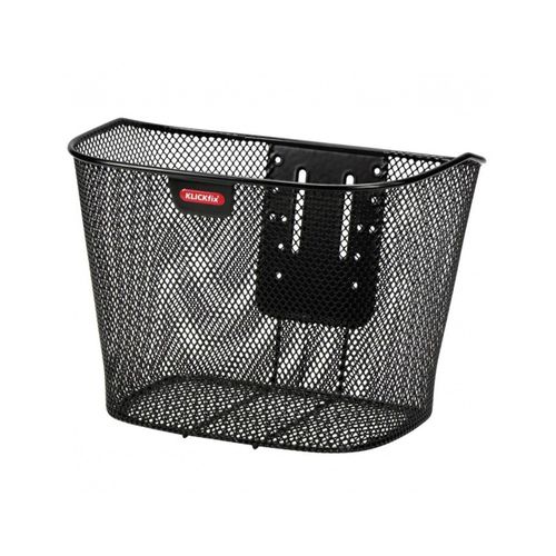 Panier Avant Klickfix Avec Fixation Fixe Noir
