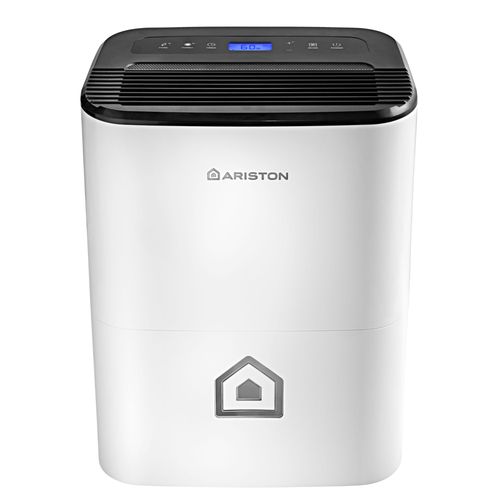 Ariston Deos 21S NET WiFi, Déshumidificateur Portable Haut de gamme avec Réservoir 21L, Contrôle Électronique du niveau dHumidité, Silencieux