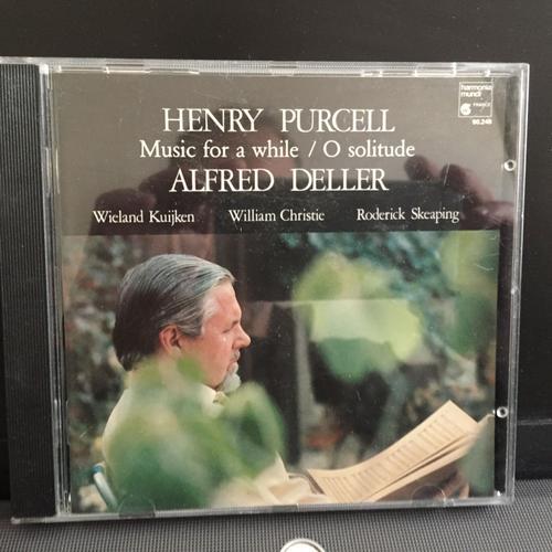 Henry Purcell Music For A While O Solitude The Plaint Fairest Isle If Music Be The Food Love Par Alfred Deller Haute-Contre Wieland Kuijken William Christie Roderick Skeaping Robert Elliott Jane Ryan