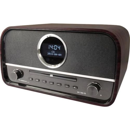 Radio-CD FM Albrecht DR 790 marron