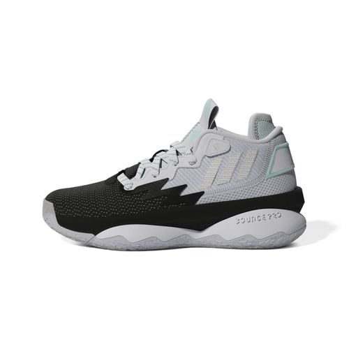 Chaussures Enfant Adidas Dame 8 Gris Clair / Gris / Vert Turquoise
