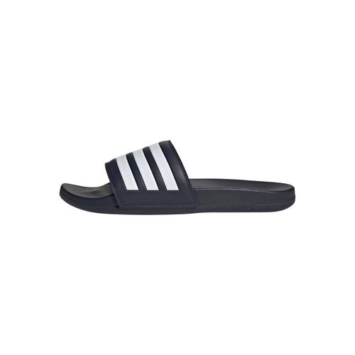Claquettes Adidas Adilette Comfort Bleu Marine / Blanc