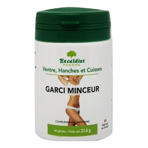 Garci Minceur | Garcinia Cambogia Extra Fort - Brûleur De Graisse Minceur - Coupe Faim Amaigrissant - 60 Gélules Minceur Et Ventre Plat 